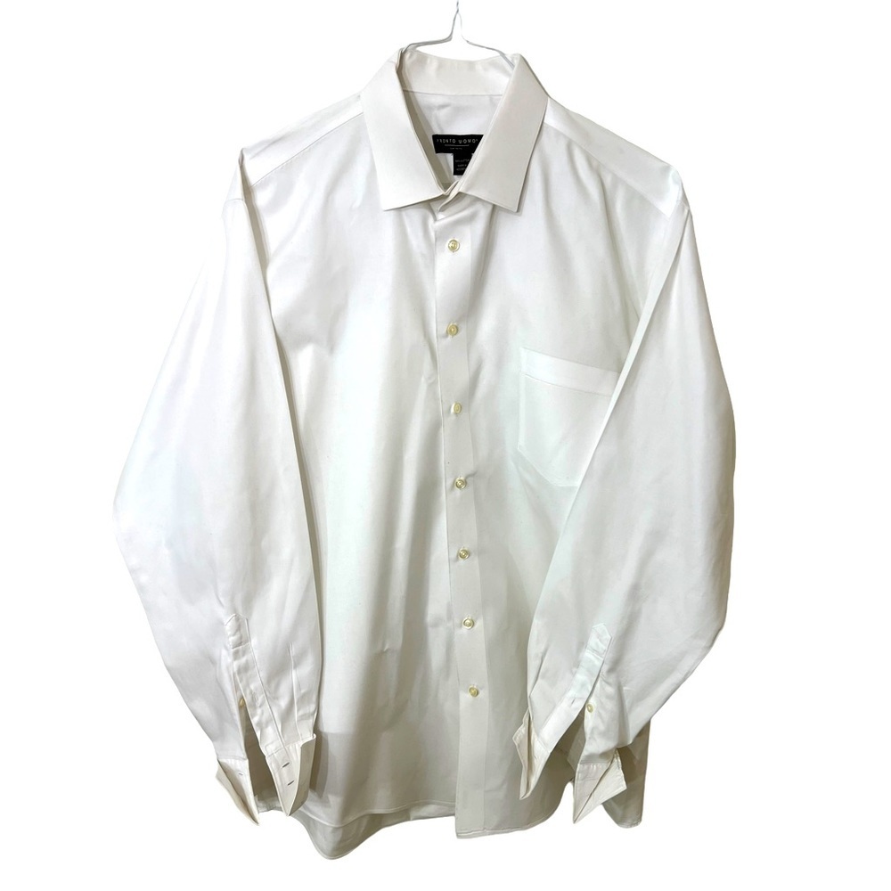 PRONTO UOMO VINTAGE 70s/ 80s MENS LONG SLEEVE SHIRT. 100% COTTON☑️